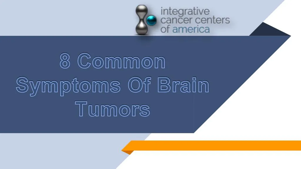 8 common symptoms of brain tumors