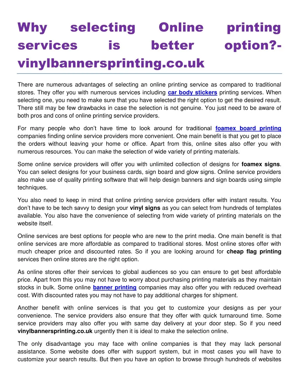 why services vinylbannersprinting co uk