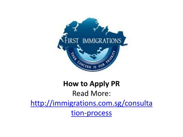 How to apply PR (Permanent Resident of Singapore)
