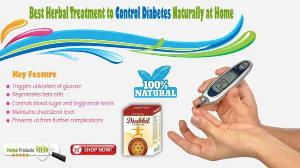 Best Herbal Treatment to Control Diabetes Naturally at Home