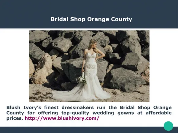 Custom Made Wedding Gowns Orange County