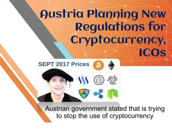 Austria Planning New Regulations for Cryptocurrency, ICOs | Cointific.com