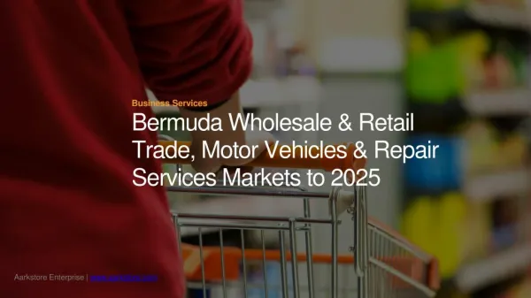 Bermuda Wholesale & Retail Trade, Motor Vehicles & Repair Services Markets to 2025