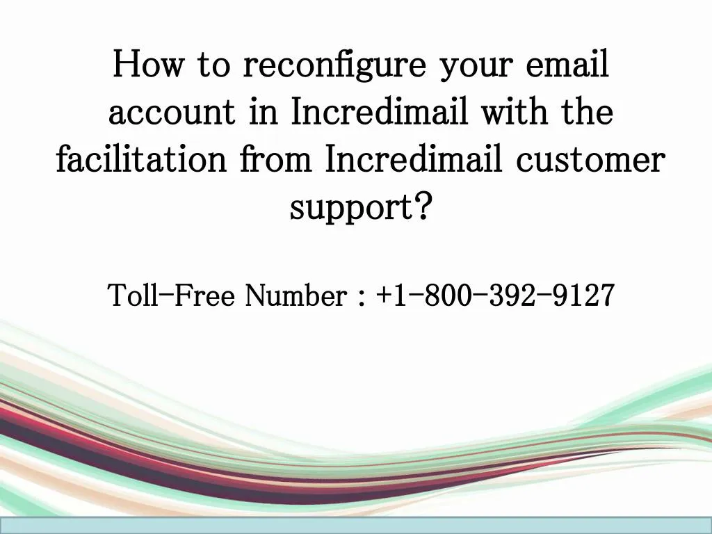 how to reconfigure your email account