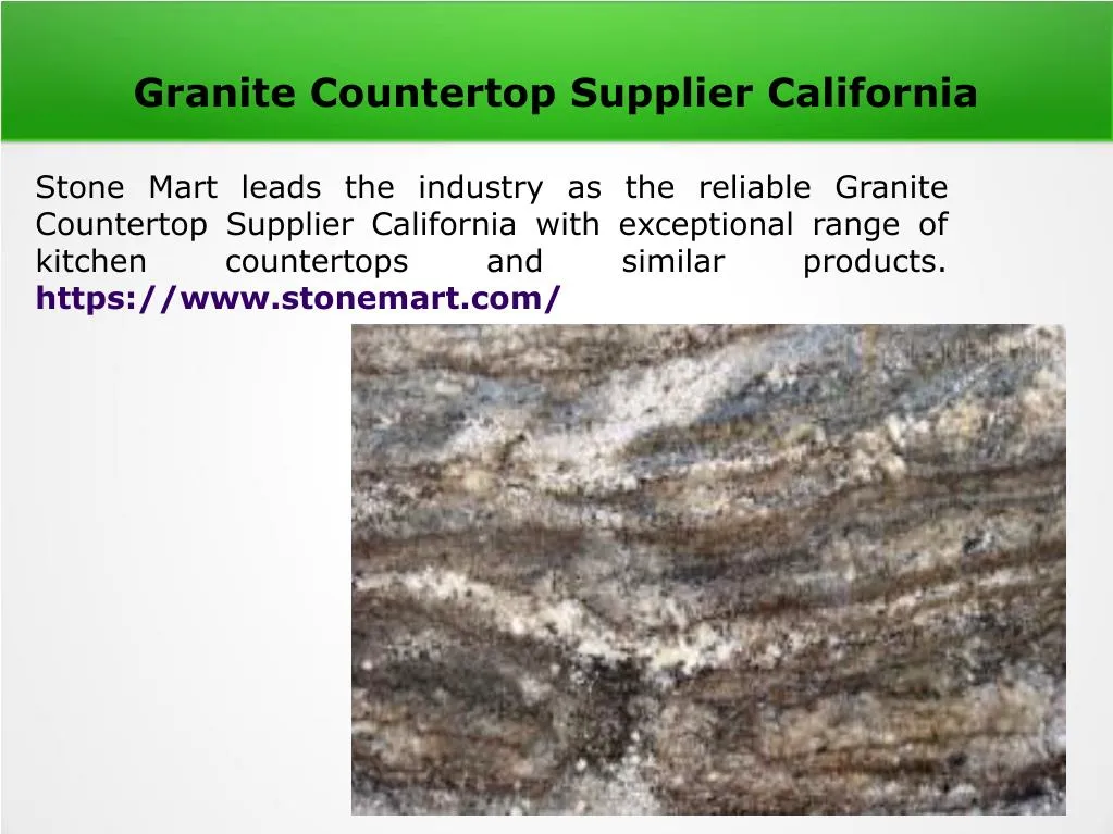 granite countertop supplier california