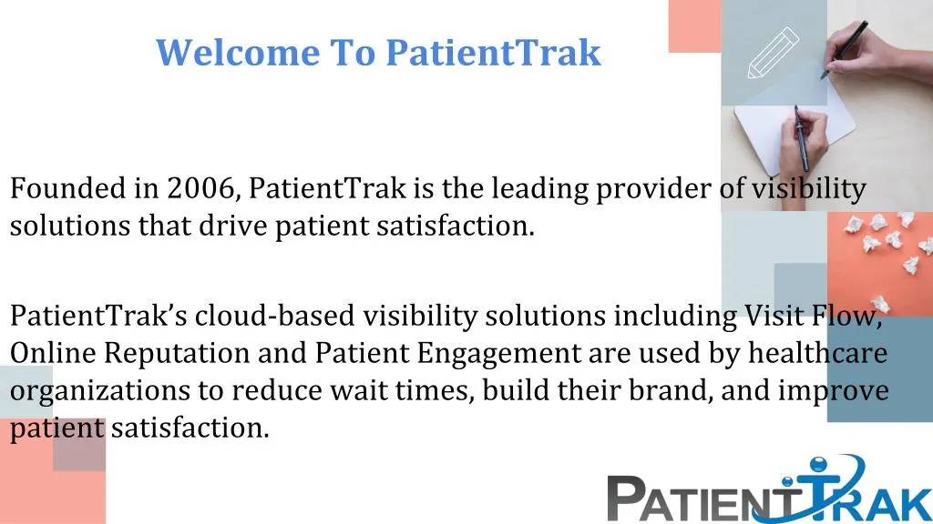 welcome to patienttrak