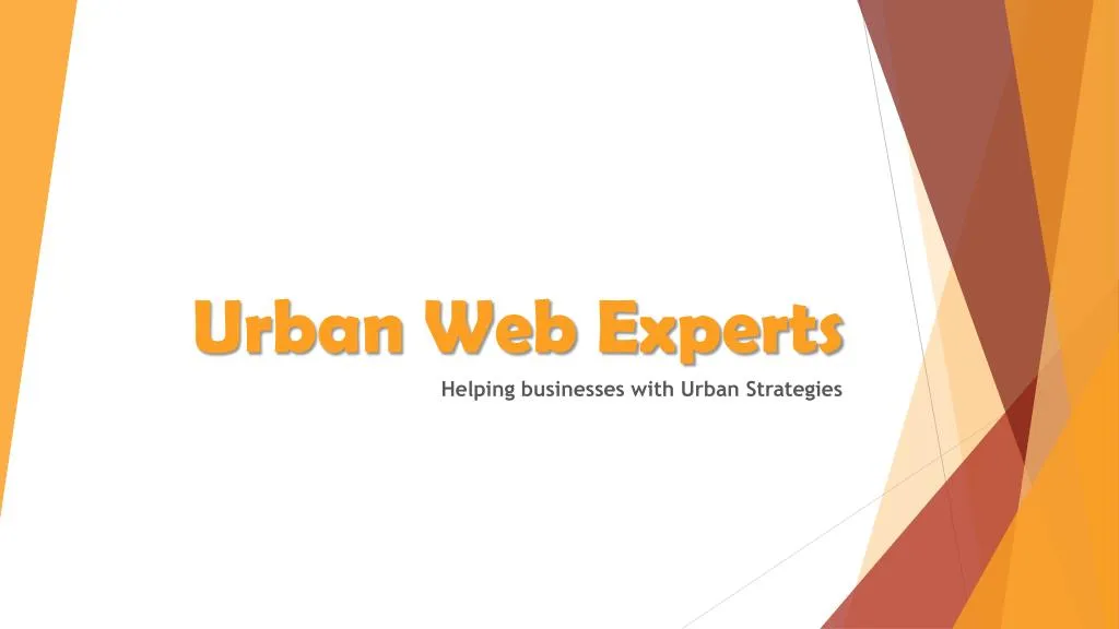 urban web experts