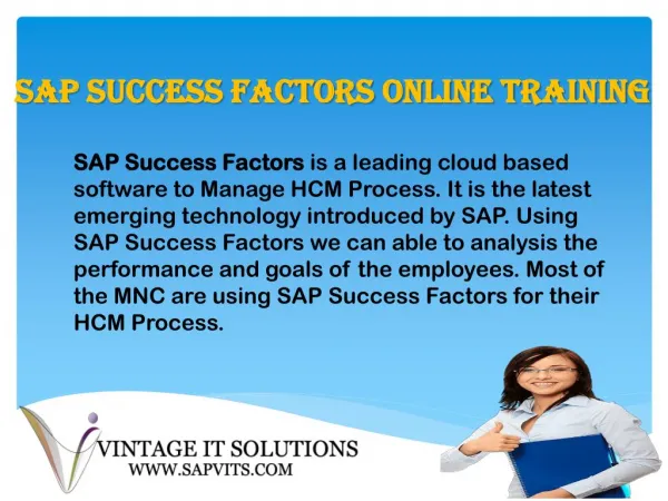 SAP Success factor PPT