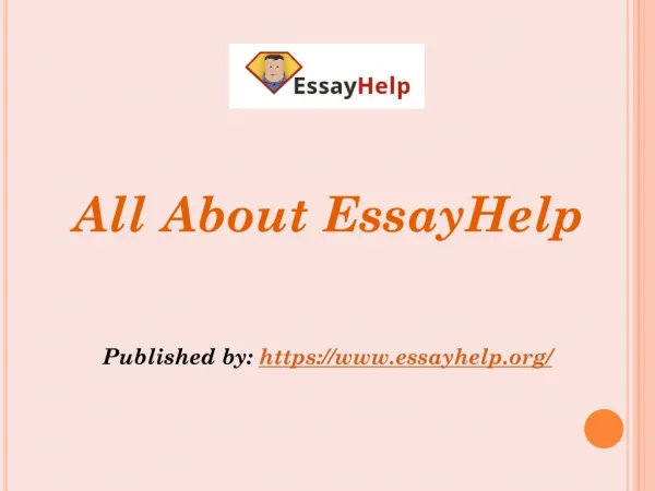 EssayHelp-An Info