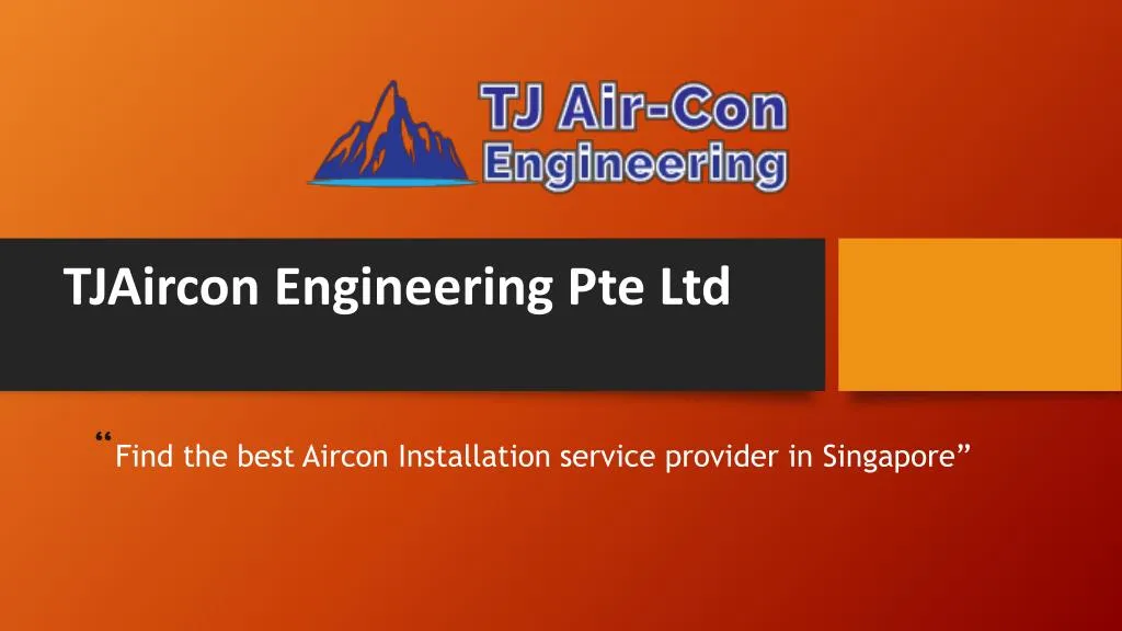 find the best aircon installation service provider in singapore