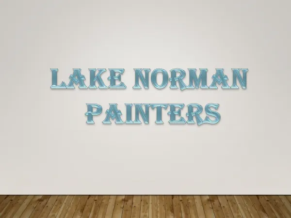 Painting and Contracting services in Lake Norman, Mooresville, Huntersville, and Cornelius
