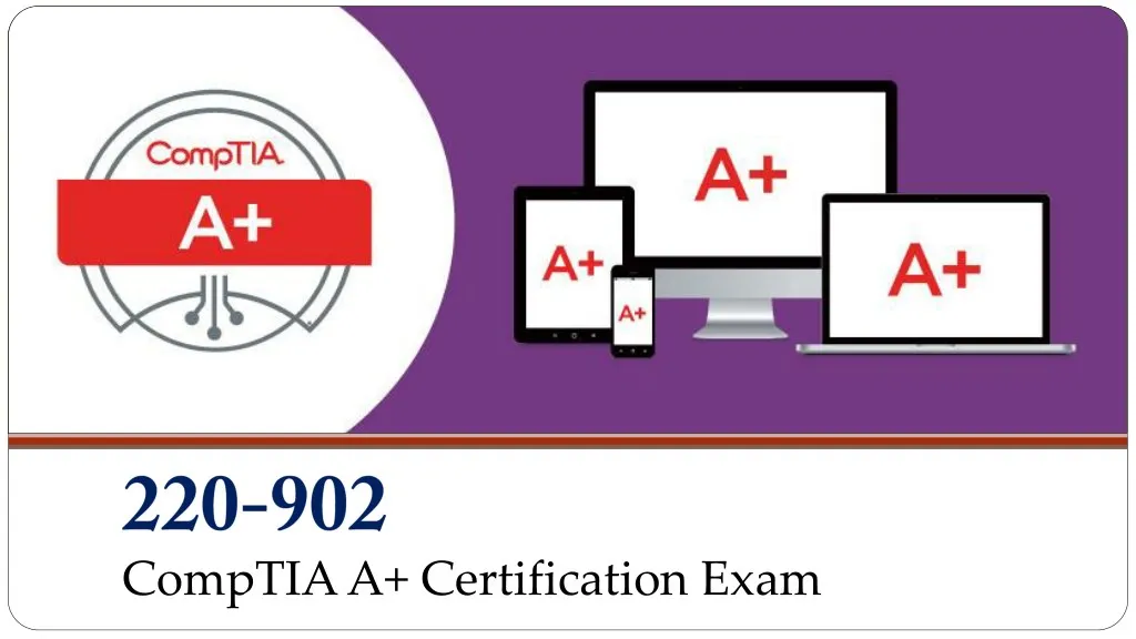 comptia a certification exam