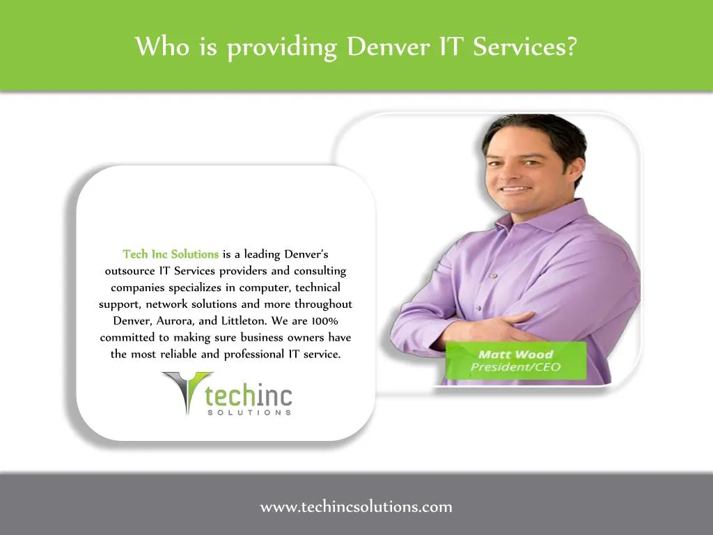 who is providing denver it services