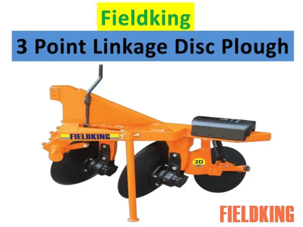 Fieldking- Reversible Plough