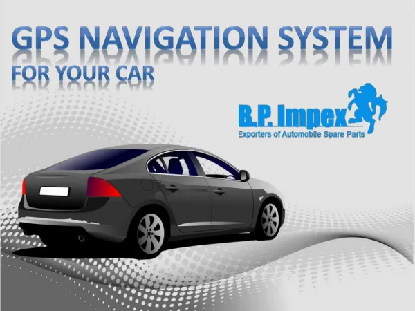Best 5 GPS Navigation System for your Car