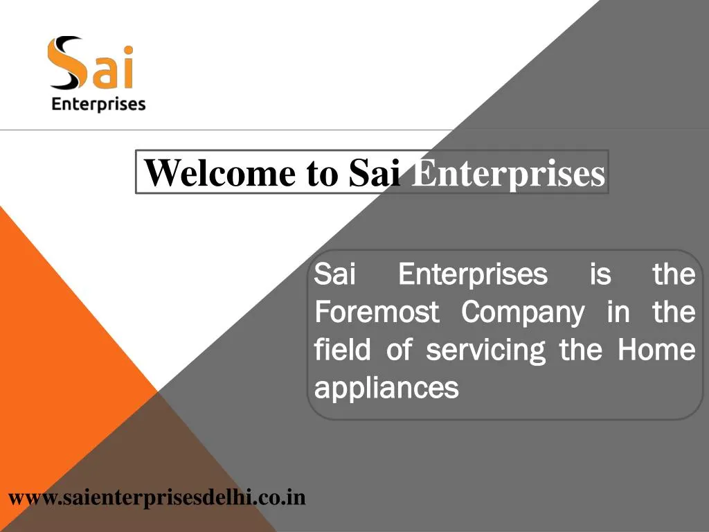 welcome to sai enterprises