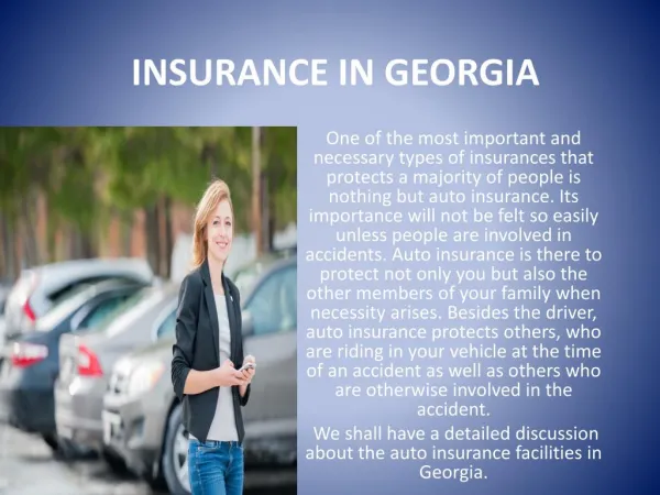 Great tips on Insurance in Georgia