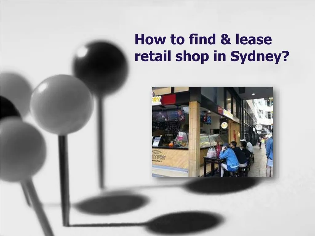 how to find lease retail shop in sydney
