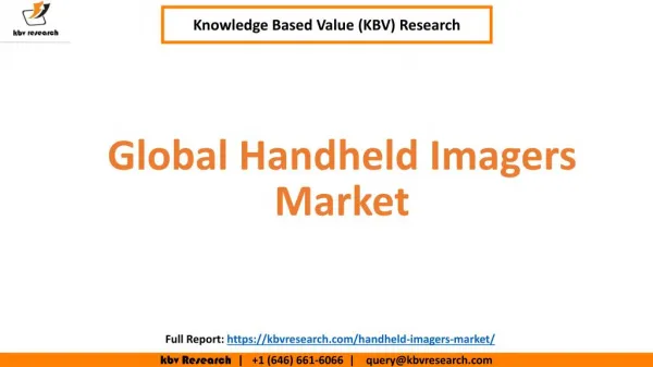 Handheld Imagers Market Size and Share