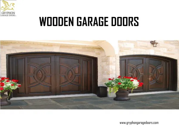 Wooden Garage Doors for Sale!