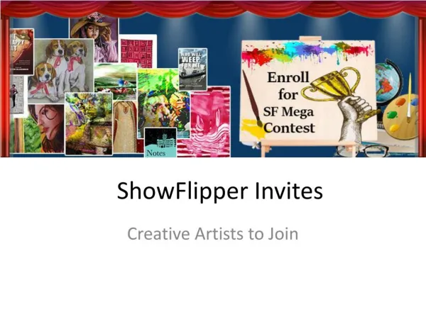 ShowFlipper Art Competition