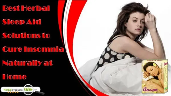 Best Herbal Sleep Aid Solutions to Cure Insomnia Naturally at Home