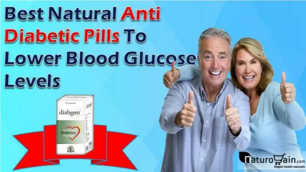 Best Natural Anti Diabetic Pills to Lower Blood Glucose Levels