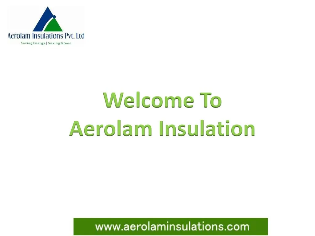 welcome to aerolam insulation