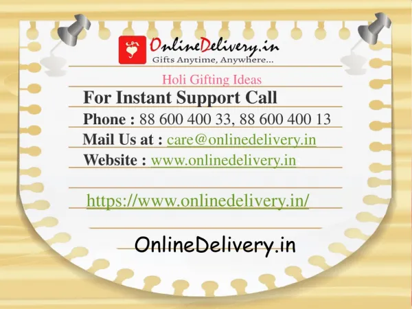 Flowers, Cakes and Gifts Delivery Online in new Delhi