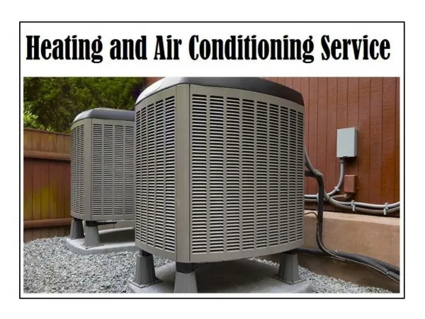Residential & Commercial Heating and Air Conditioning Service in NC
