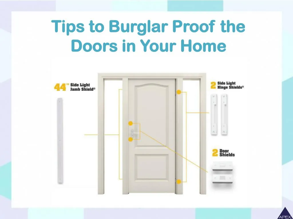 tips to burglar proof the doors in your home