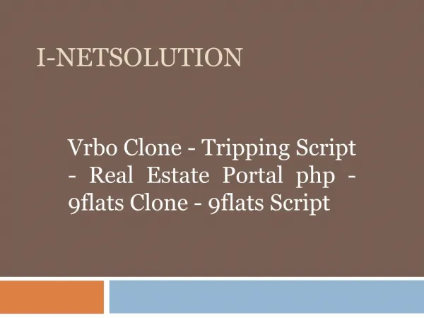 Vrbo Clone - Tripping Script - Real Estate Portal php