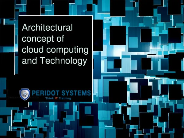 Architectural concept of cloud computing and Technology