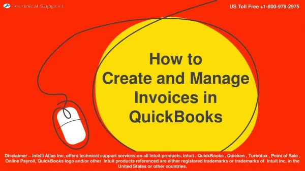 How to Create and Manage Invoices in QuickBooks