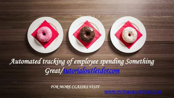 Automated tracking of employee spending Something Great /tutorialoutletdotcom