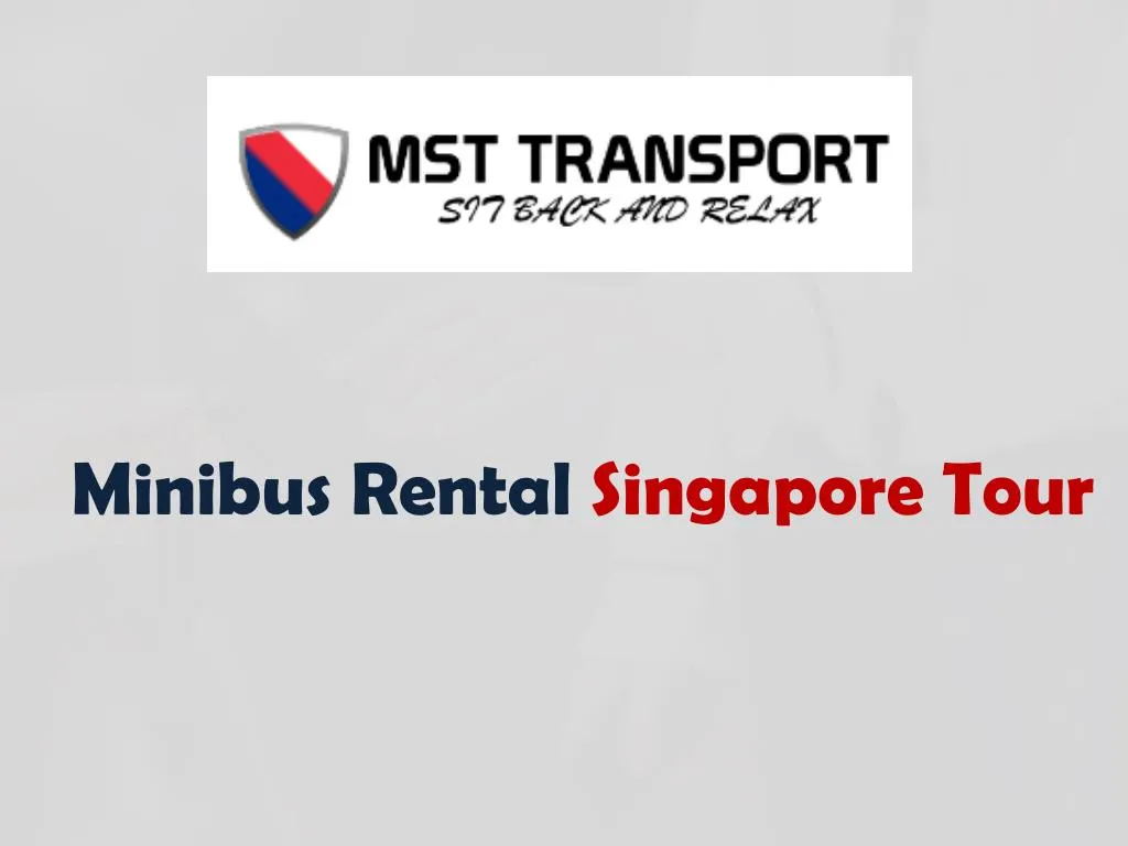 minibus rental singapore tour