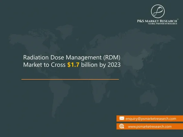 Radiation Dose Management Market Research Report 2023