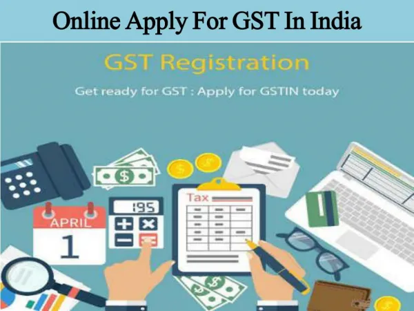 Online Apply For GST In India