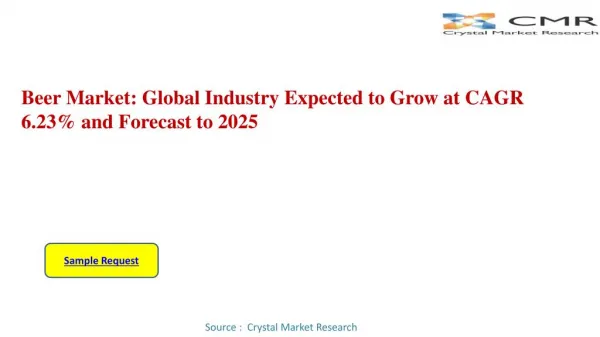 Beer Market has the Potential to Reach $ 925.33 Billion by 2025