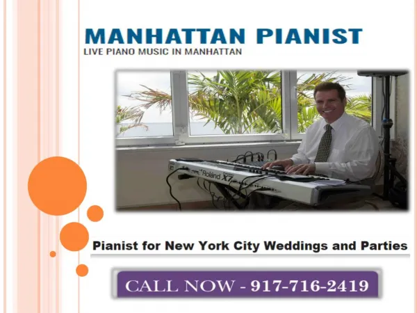 Best Pianists in New York City