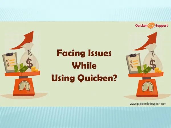 Facing Issue While Upgrading Quicken? Reach out to Quicken Live Chat Support!