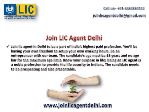 How to Apply for LIC Agent in Delhi