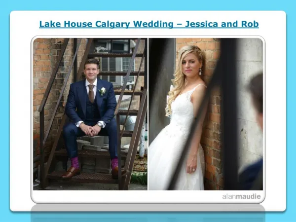 Lake House Calgary Wedding Jessica and Rob