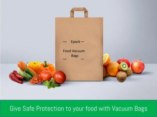 Food Vacuum bag
