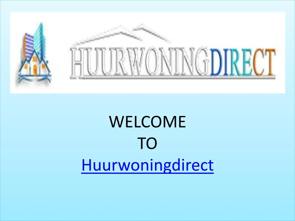 welcome to huurwoningdirect