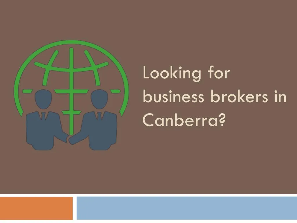 looking for business brokers in canberra