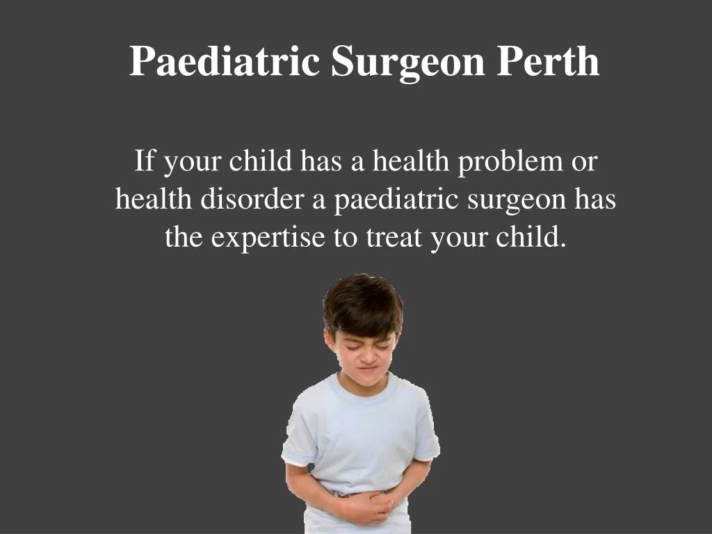 paediatric surgeon perth