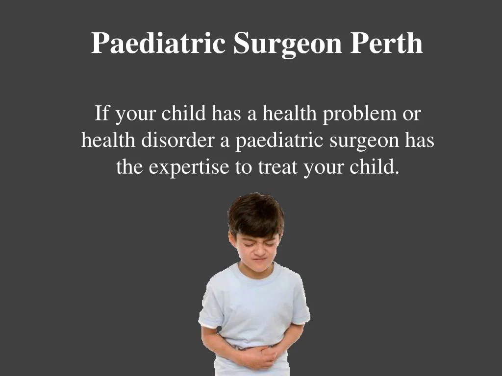 paediatric surgeon perth