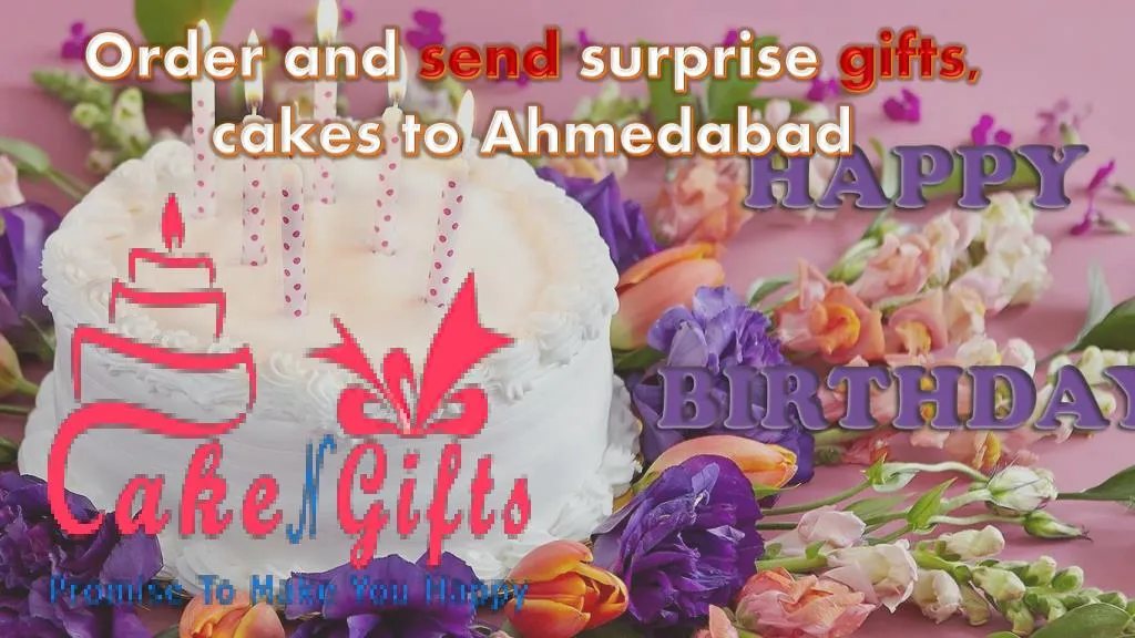 order and send surprise gifts cakes to a hmedabad