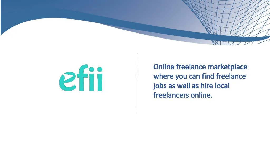 online freelance marketplace where you can find